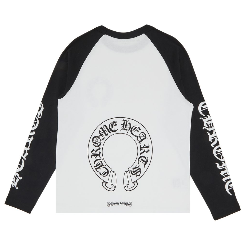 T-Shirt Manches Longues Oversize — Black & White
